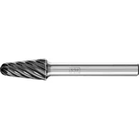 Pferd TOOLS Hartmetall Hochleistungsfrässtift INOX Rundkegel KEL Ø 10x20mm