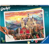 Ravensburger 20278 - CreArt, Malen nach Zahlen Fairytale Castle,