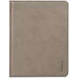 Rhodia 213002C - Mappe für Block oder Notizheft Rhodiarama - N°13, für DIN A6 (10,5x14,8 cm) 13x17 cm, elegant und praktisch, Maulwurfsgrau, 1 Stück