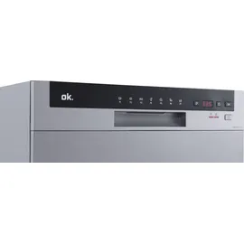 OK. ODW 141 D S Tischgeschirrspüler (freistehend, 550 mm breit, Silber)
