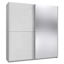 möbel-direkt.de Schwebetürenschrank Princess 179 x 198 x 65 cm Weiß