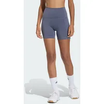 adidas 3-Streifen Studio All Me Booty Leggings, kurz - Aurora Onix - XS 13 CM