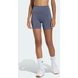 adidas 3-Streifen Studio All Me Booty Leggings, kurz - Aurora Onix - XS 13 CM