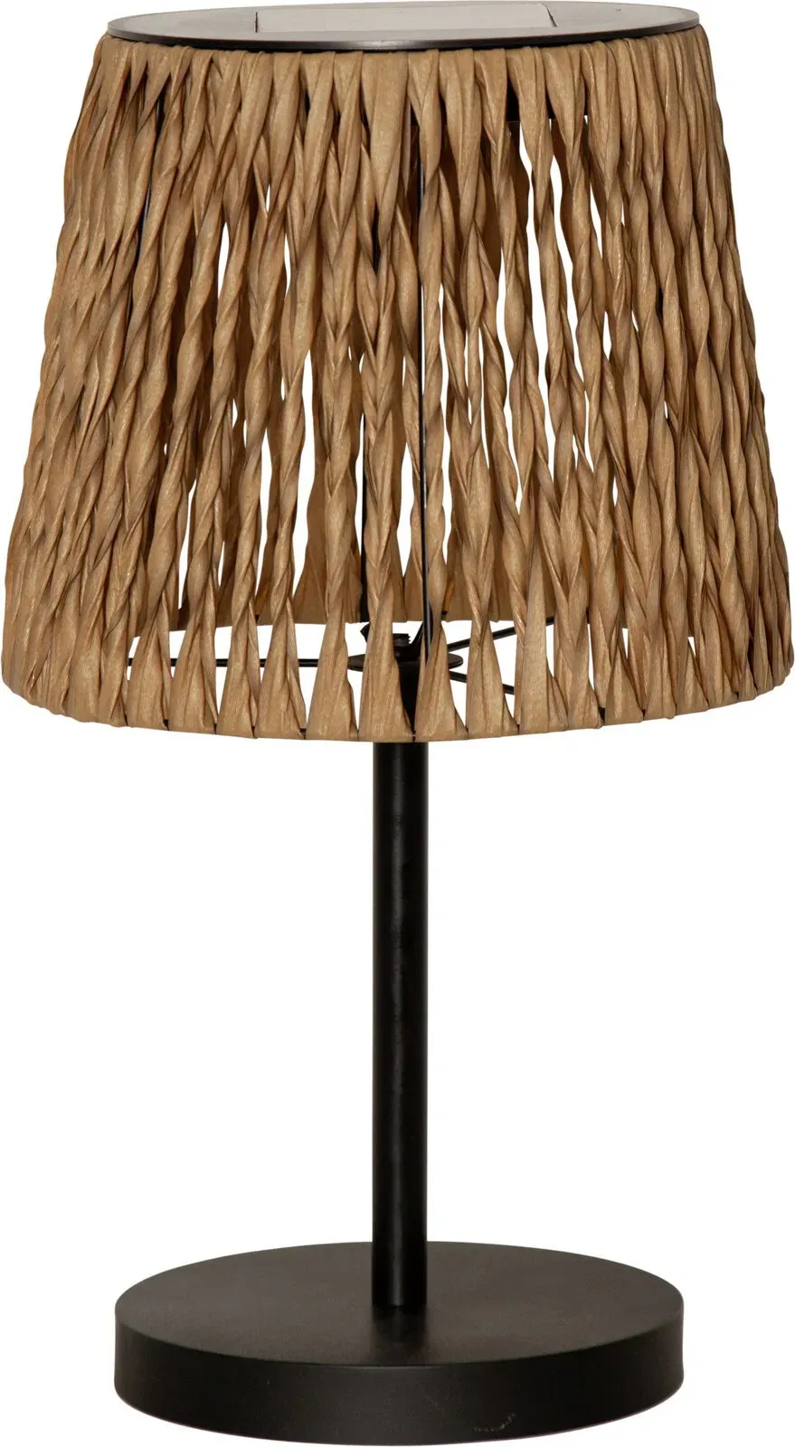 STAR TRADING LED-Solar-Tischleuchte CESTA - B/H/T ca. 28.00x48.00x28.00