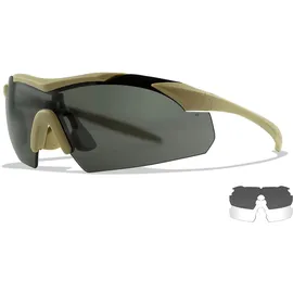 Wiley X Vapor 2.5 Taktische Brille mit 2 Gläsern tan