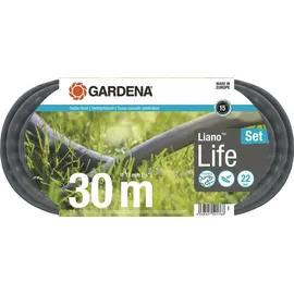 Gardena Liano Life Gartenschlauch 30 m dunkelgrau