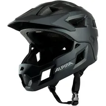 Alpina Rupi 50-55 cm Kinder schwarz matt 2025