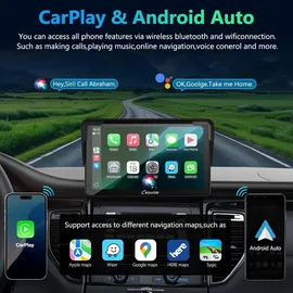 Carpuride 7 Zoll 1080P HD-Touchscreen-Radio