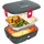 faitron HeatsBox DRIVE Lunchbox, Schwarz