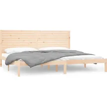 vidaXL Massivholzbett 180 x 200 cm Braun