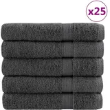 vidaXL SOLUND Handtuchset 25-tlg. anthrazit