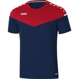 Jako Herren Champ 2.0 T shirt, Marine/Chili Rot, M EU
