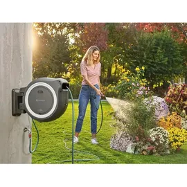 Gardena PowerRoll Akku-Schlauchbox XXL weiß inkl. Akku + Ladegerät 18647-20