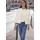 street one studio Damen, Blouson mit floraler Struktur und Zipper - 44