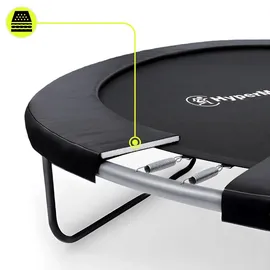 HyperMotion Kindertrampolin 244 cm Schwarz