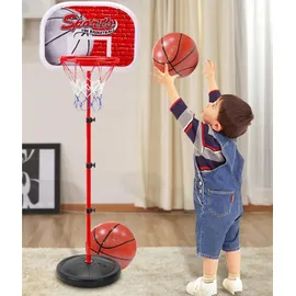 Luxma Basketball für Kinder Ständer, Ball Pumpe 777-441