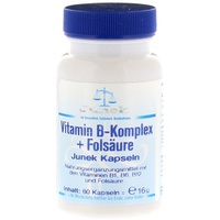 BIOS NATURPRODUKTE Vitamin B-Komplex + Folsäure Junek Kapseln 60 St.