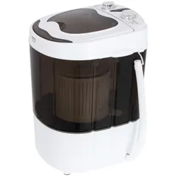 Camry CR 8054 Mini Waschmaschine + Schleuder Braun 3 kg Camping Reisen Singelhaushalt kompakt