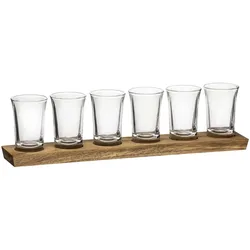 ladelle Gläserset - Schnaps Harvey 7tlg. Glas Transparent Klar