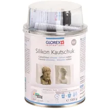 Glorex  6 2407 406 Silikon Kautschuk RTV NV niedrigviskos 1000 g Formbaumasse