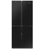 Gorenje NRM818EMB French Door (468 l, 1816 mm hoch, Schwarz)
