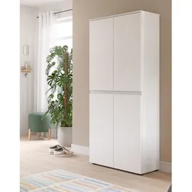 inn.furn Assino Mehrzweckschrank 70 x 175 x 37 cm Weiß