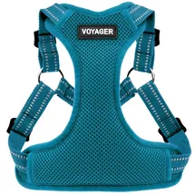 Best Pet Supplies Voyager Hundegeschirr Türkis S
