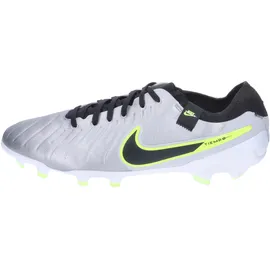 Nike Legend 10 Pro FG Herren Metallic Silver/Black-Volt 42