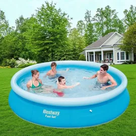 BESTWAY Fast Set Aufstellpool ⌀ 366 x 76 cm Blau