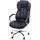 Mendler Kansas XXL Chefsessel Kunstleder Schwarz