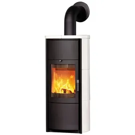 Hark Keno ECOplus Kaminofen Kachel creme-weiß 5 kW
