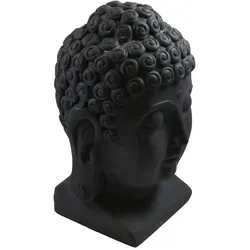 Buddha Kopf groß H 40 cm Steinfigur Deko Figur Skulptur Feng Shui