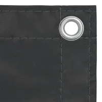 vidaXL Balkon-Sichtschutz Anthrazit 75x500 cm Oxford-Gewebe