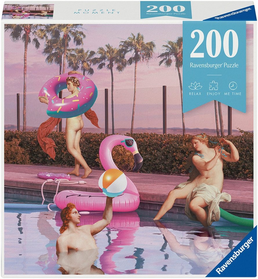Produktbild Ravensburger Puzzle Poolparty, 200 Puzzleteile, Made in Europe bunt