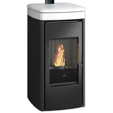 Edilkamin Pelletofen | YANA 9+ EVO | 9,2 kW | Keramik weiß