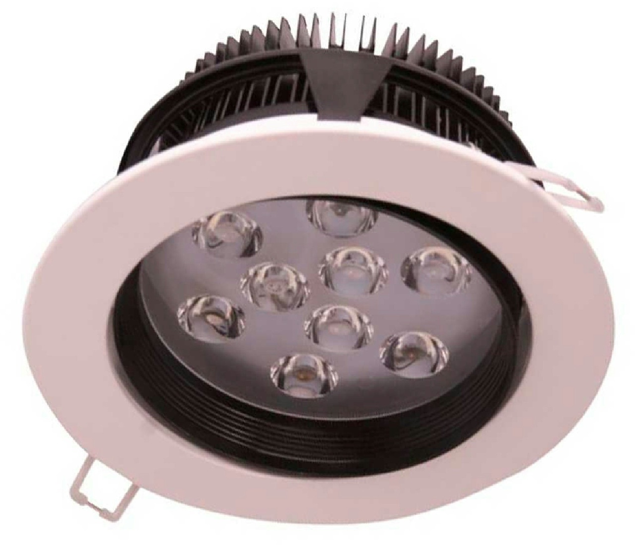 Eilen Verstellbarer runder LED-Einbaustrahler 9W 700lm Ø13cm