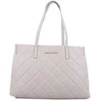 Valentino Ocarina Shopper Synthetik Beige/Weiß