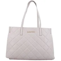 Valentino Ocarina Shopper Synthetik Beige/Weiß