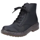 Rieker Schnürstiefel in schwarz | Gr.: 36