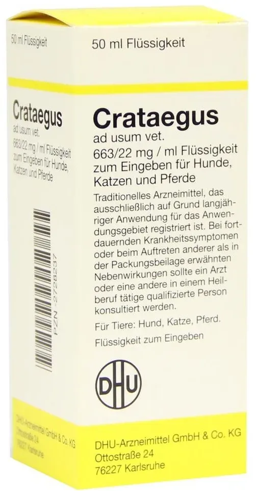Crataegus Dilution vet. 50 ml