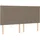 vidaXL Boxspringbett 180 x 200 cm Taupe
