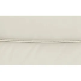 Hukla Fernsehsessel Dean Leder 70 x 107 x 88 cm Weiß elektrisch