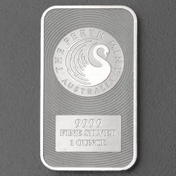 Silberbarren 1oz Perth Mint Känguru