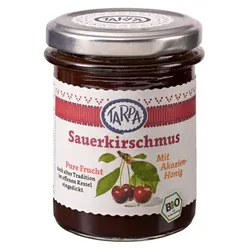 Tarpa Sauerkirschmus mit Akazienhonig bio