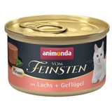 Animonda Vom Feinsten Adult Lachs + Geflügel 12 x 85 g