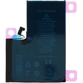 AccuCell Akku passend für Apple iPhone 13 Pro Max, Li-Polymer, 3,85V, 4352mAh, 16,75Wh, built-in, ohne Werkzeug