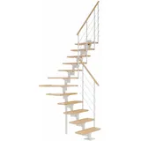 DOLLE Mittelholmtreppe Boston 228-300 cm Holz/Metall