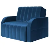 Möblo Schlafsessel, Dunkelblau, Holz, 1-Sitzer, 101x90x104 cm, Wohnzimmer, Sessel, Schlafsessel