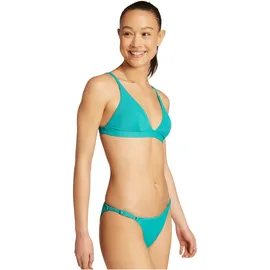 adidas Bikini-Tops Iconisea Ribbed Padded Triangle Pure Teal 32