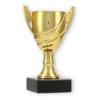 Pokal Sven goldfarben in Größe 13,0cm